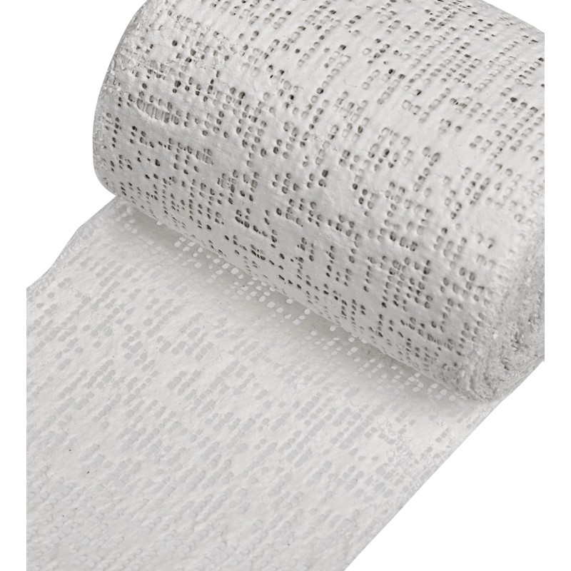 Glorex Plaster of Paris Bandage Modelling Clay, White, 10 x