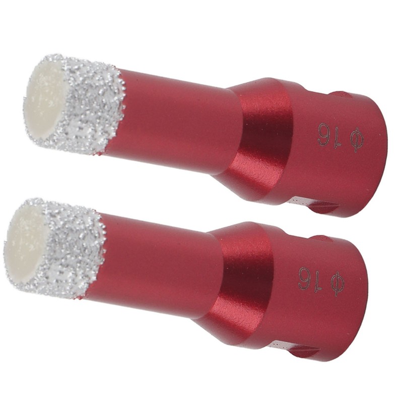 2Pcs Hole Saws Bit Diamond M14 Female Thread Angle Grinder