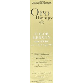 Fanola - Oro Therapy Color Keratin Puro, crema colorante permanente 100mL 10.1 Biondo platino cenere