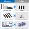 Eoppen 230Pcs SAE Roll Pin Assortment Set - Slotted Spring