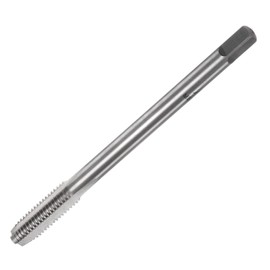 QUARKZMAN Metric Tap M8 x 1.25 H2 Left Thread 100 mm Extra Long Straight Flute Thread Cutter Thread Cutting Tool