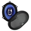 4) New Pyle PL573BL 5x7" 600 Watts 3-Way Car Coaxial