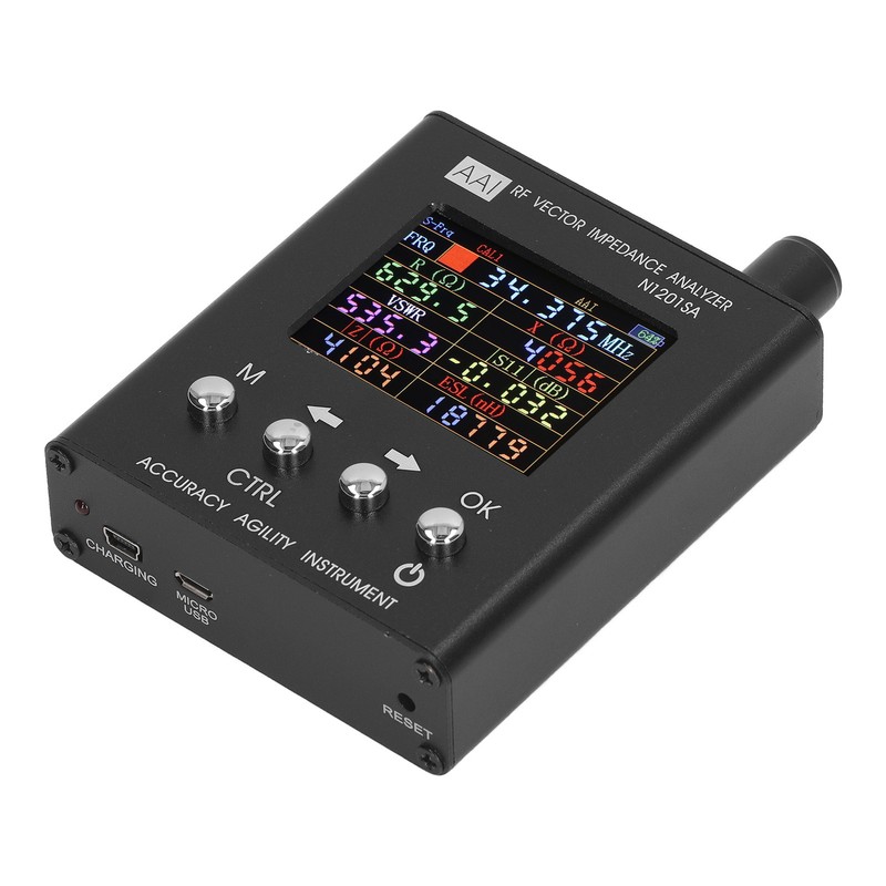 RF Vector Impedance Analyzer 2.4 Inch Screen ANT SWR Antenna