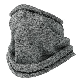 Thermal Neck Warmer Snood for Men Women, Winter Snood Scarf Face Warmer, Hiking, Fleece, Unisex One Size (Grey)