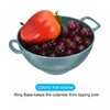 sourcing map Mini Food Colander with Double Handles, Rice Washing