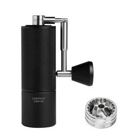 TIMEMORE Chestnut C3 ESP Pro Manual Coffee Grinder, Stainless Steel S2C Conical Burr Hand Coffee Grinder with Foldable Handle, Adjustable Grind Setting for Espresso to French Press - Black