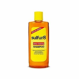 Sulfur8 Deep Cleaning Shampoo Anti Dandruff Soft Manageable Hair 7.5oz Pack of 3