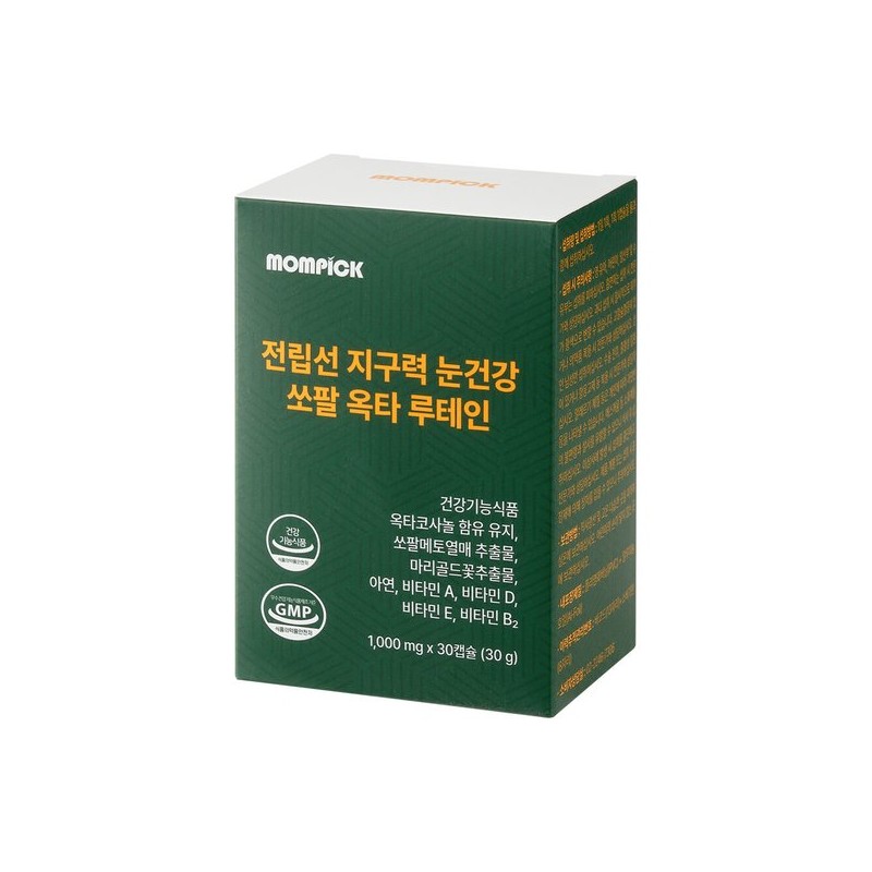 맘픽 쏘팔루테인 전립선 눈 건강 1박스 쏘팔메토 옥타코사놀 루테인 Mampick