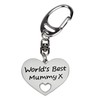 Metal Planet Ltd Worlds Best Mummy keyring