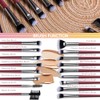 BS-MALL Set de Brochas de Maquillaje para Ojos de 18