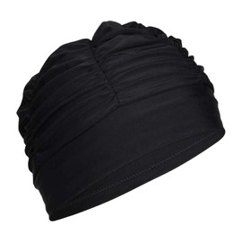 Swim Cap, Women's, Swimming Cap, Hat, Adult, Women's, Stylish, Large Capacity, Compatible with Long Hair, Good Elasticity, Loose Swim Cap