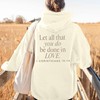 ASTANFY Christian Sweatshirts for Women Jesus Religious Faith Hoodies Inspirational