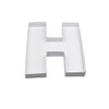 10" H Shaped Cardboard Letter Mache Chocolate Sweets Candy Container