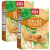 Snacktery Whole Wheat Melba Toast - All Natural Thin and
