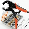 385 PCS Snap Fastener Tool Kit with Snap Buttons for