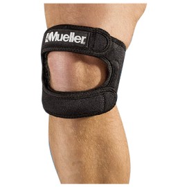 Mueller 55229 Knee Supporter, Short Type, Wrap Type, For Left and Right Knees, MAX Knee Strap, JP Plus, L-XL Size (Knee Circumference 11.8 - 17.7 inches (30 - 45 cm))