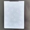 WooYangFun 1PC Butterfly Background Embossing Folder for Card Making Floral