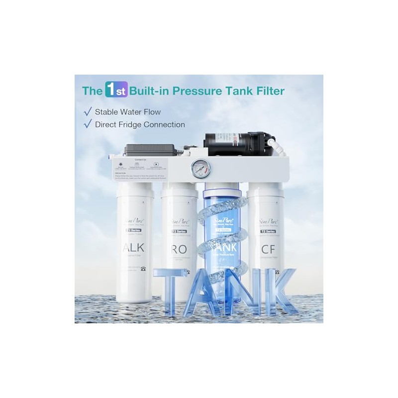 SimPure T2 Series CF Filter Replacement Cartridge Only for Model