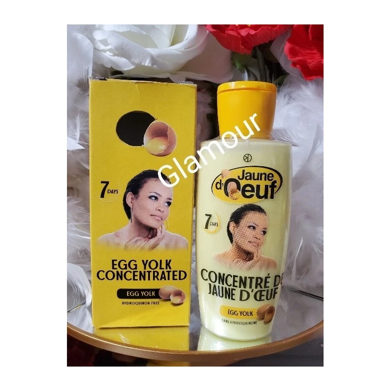 jaune d'oeuf 5pcs. Jaune Doeuf egg yolk body care set.