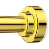 TEECK Shower Curtain Rod, 27-76 inch Adjustable Spring Tension Curtain