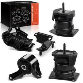 A-Premium Engine Motor Mount and Transmission Mount Set of 5 Compatible with Honda Accord 1998-2002 & Acura TL 1999-2003, V6 3.0L 3.2L, SOHC, Replace# 50810S0KA81, 50805S3VA81