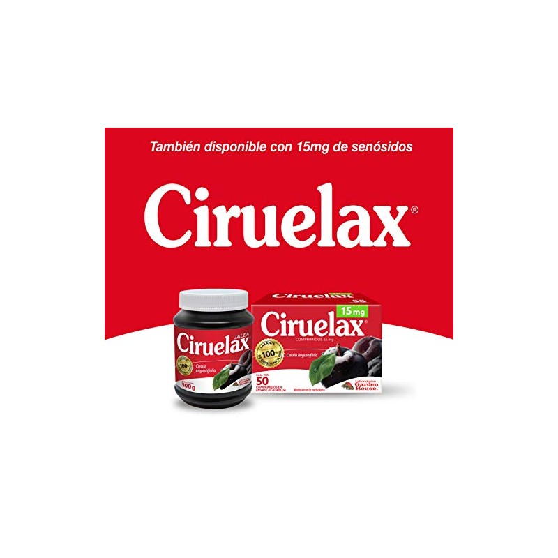 Ciruelax Laxante Jalea De Origen Natural Con 300 Gramos