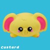 Smooshzees Snugzees, Custard, Yellow Elephant, Collectable Characters, Supersoft, Cuddly and