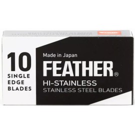 Feather FHS-10 Hi-Stainless Single Edge Razor Blades
