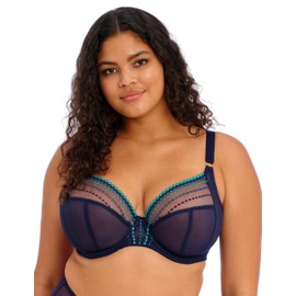 Elomi Matilda Plunge Underwire Bra, Siren Song, 40E