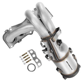 ABYSMAUTO Catalytic Converter Direct-fit Compatible with Toyota Camry 2007-2009 2.4L l4, Toyota Solara 2006-2008 2.4L l4 Catalytic Convertor 16498 (EPA Compliant)