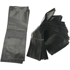 Jorzer Bolsa de plántulas Bolsa de plástico para vivero Plantación árboles para Cultivo Plantas 200 Piezas 7 * 15 cm, Herramientas jardín