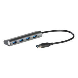 I-Tec USB 3.0 Metal Housed Charging Hub USB 3.0 Metal Housed Charging Hub, USB 3.0 (3.1 Gen 1) Type-A, USB 3.0 (3.1 Gen 1) Type-A, 5000 Mbit/s, Grey, Black, Metal