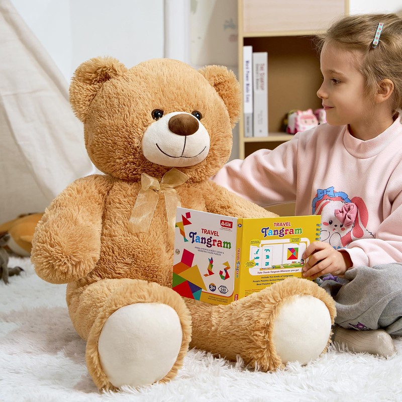 HollyHOME Big Teddy Bear Large Teddy Bear Stuffed Animal Birthday