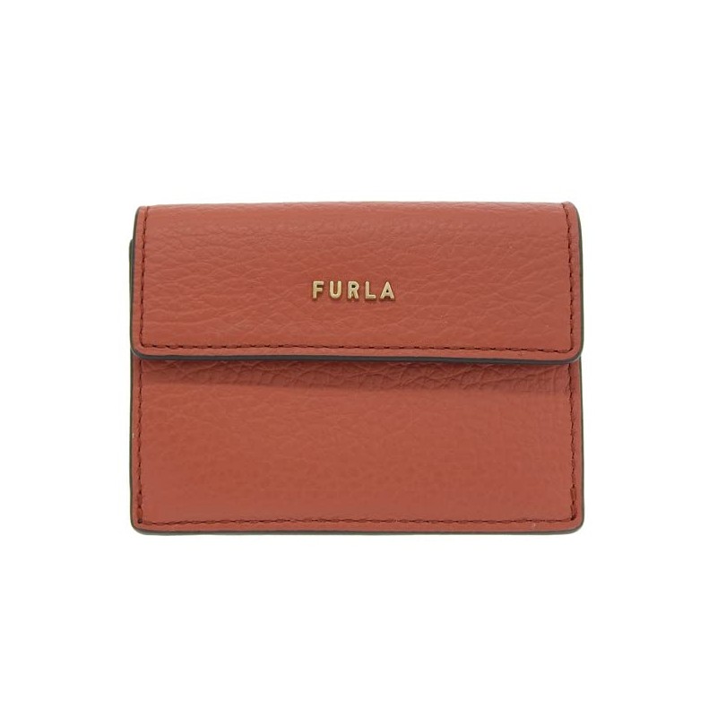 Furla PCY9 Women's Trifold Wallet Mini Wallet, Leather, Babylon S,