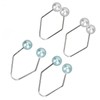 2 Pairs Dimple Trainer Stainless Steel Easy to Wear Develop