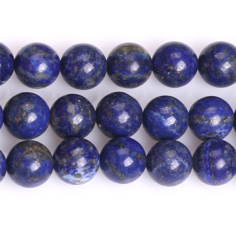 Joe Foreman Lapis Lazuli Beads for Jewelry Making Natural Gemstone