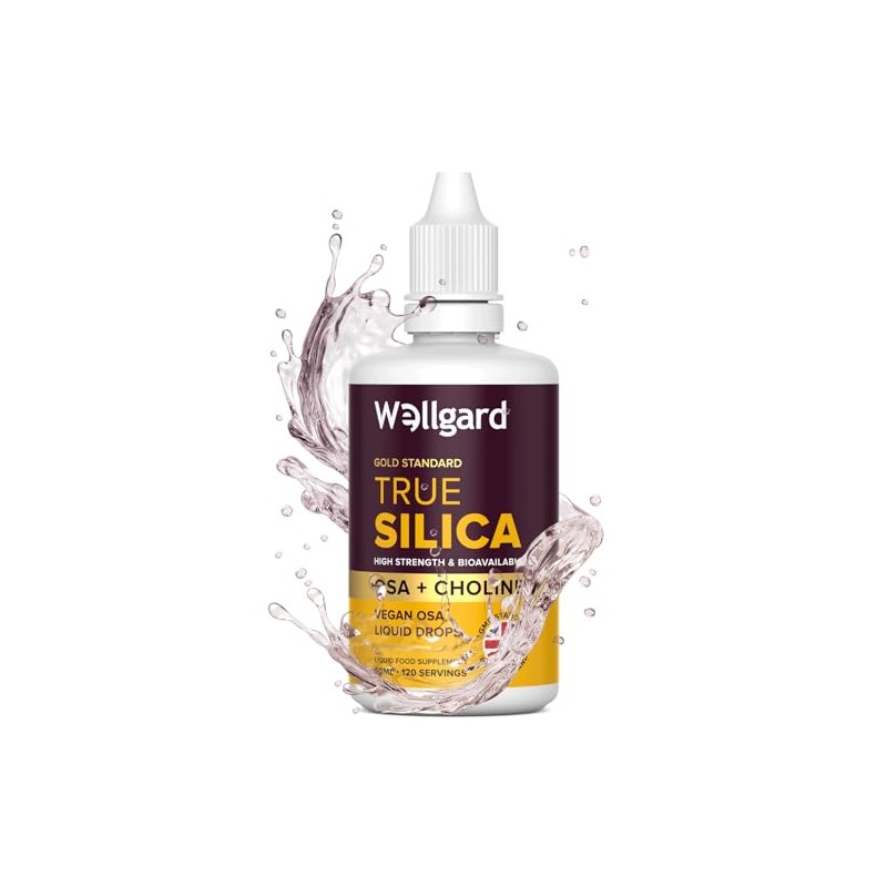 Silicium Supplement, Wellgard True Silica – Stabilised Silicon with Choline