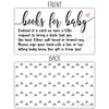 50 Sweet Heart Books for Baby Shower Request Cards -