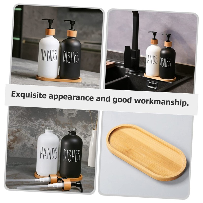 BIUDECO Bathroom Liquid Soap Dispenser Pump Squeeze Soap Dispenser Refillable