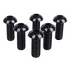 UHDFBDHF 6Pcs Titanium Allen Hex Socket Head Bolt M8x20mm for