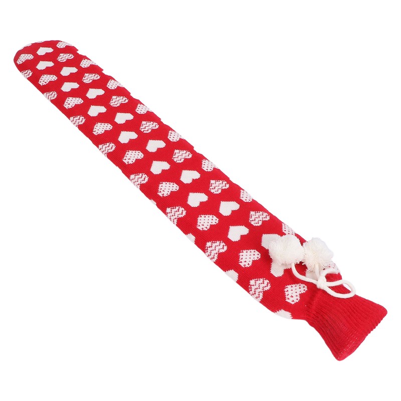 Hot Water Bottle Soft Rubber Knitting Sleeve Hot Water Bag