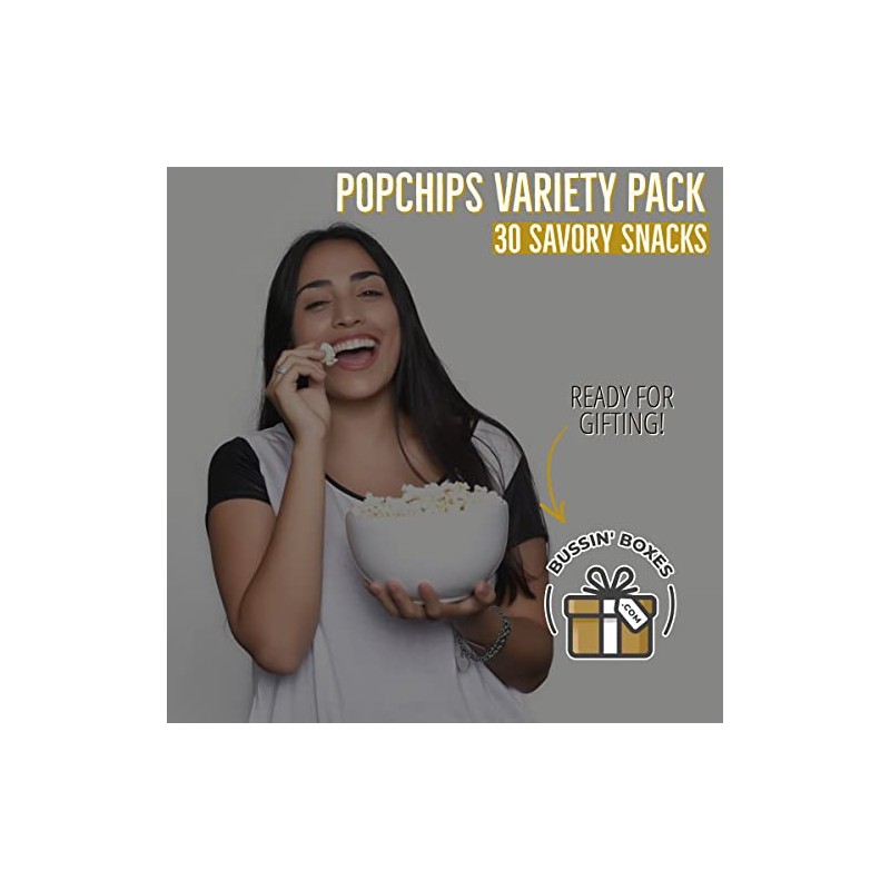 Bulk PopChips Variety Pack - 30 Count / 0.8 oz