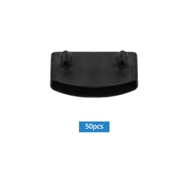 QWORK Plastic Bed Slat Caps, 50Pcs Side and Center Bed Slats Holders Replacement for Single, Double and King Size Beds (55mm x 9mm Inside)
