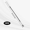8pcs Elastic Tether Lanyard, 9.84 Inch Retractable Spring Coil Strap