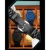 Introducing Magnetic Floating Ball Watch for Men, Black Texture, Design