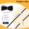 SOFPLATE 10M/10.94 Yards 4.5mm Curtain Chain Beads Blind Bead Connector