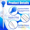 Glass Pipette, 6 Pcs Glass Pipettes Dropper, Dropping Pipette for