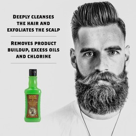 Reuzel Scrub Shampoo - Deeply Cleanses - Perfect For Maintaining A Healthy Scalp - Invigorating And Exfoliating Formula - Perfect For Infrequent Shampooer To Remove Excess Product - 11.83 Oz