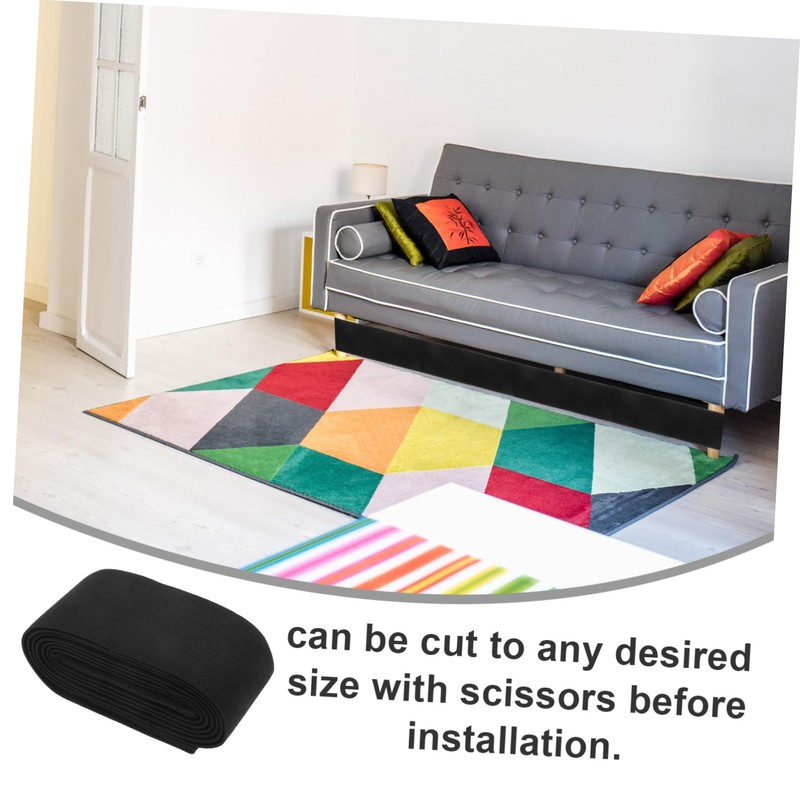 ABOOFAN Under Sofa Blocker Adjustable Furniture Gap Guard Nylon Material