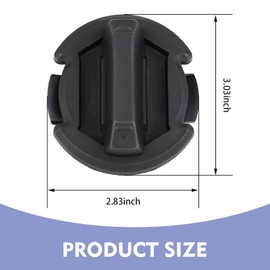 MLY 4 PCS Floor Drain Plug, Compatible with Polaris General, General Floor Drain Plug Polaris RZR XP1000 RZR 900/S, Replace OEM# 8414694 5414694 Twist Drain Plug